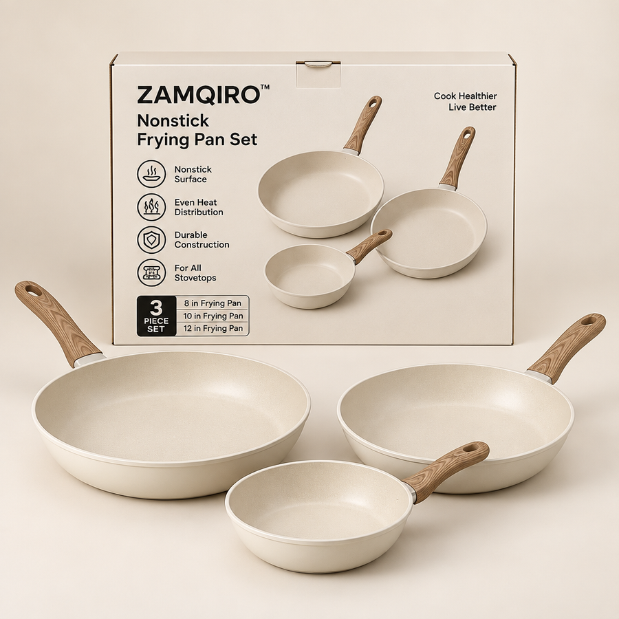 ZAMQIRO™ Nonstick Frying Pan Set primary image