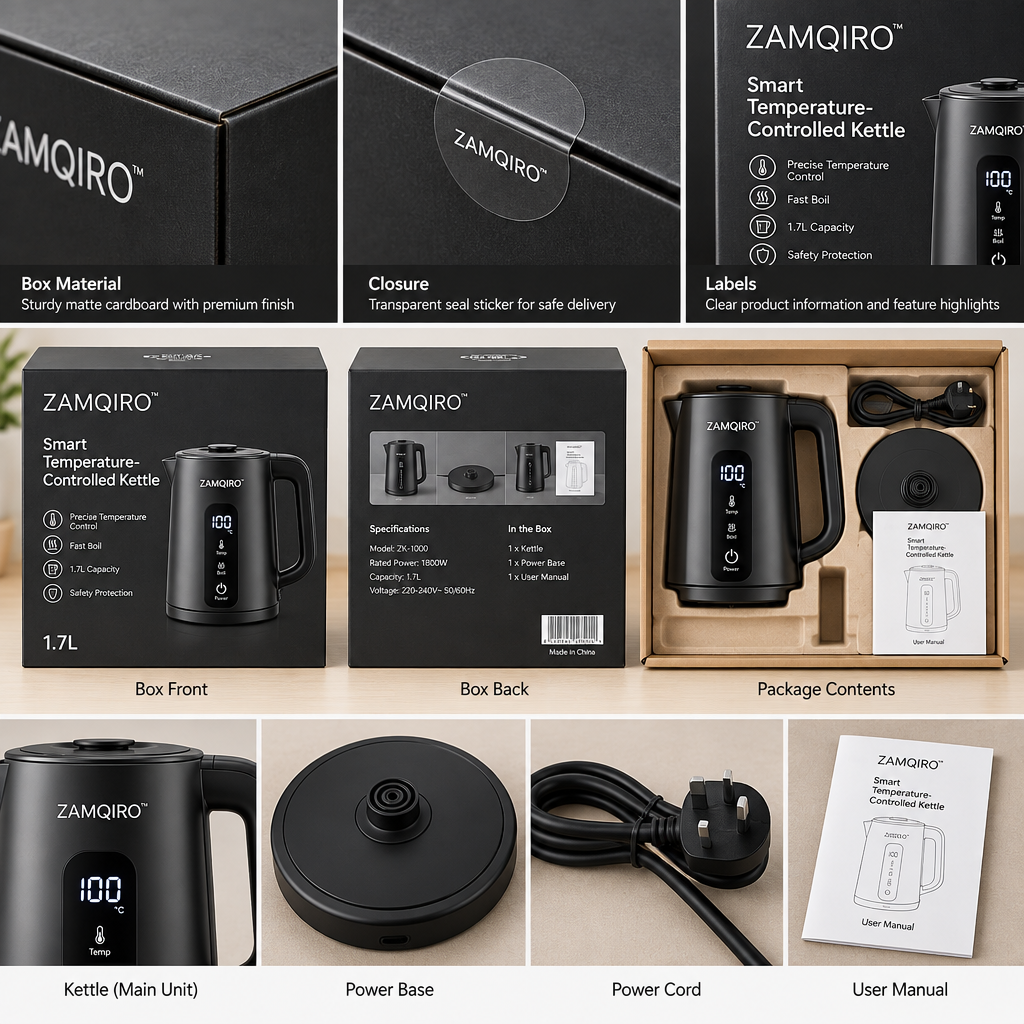 ZAMQIRO™ Smart Temperature-Controlled Kettle image 6