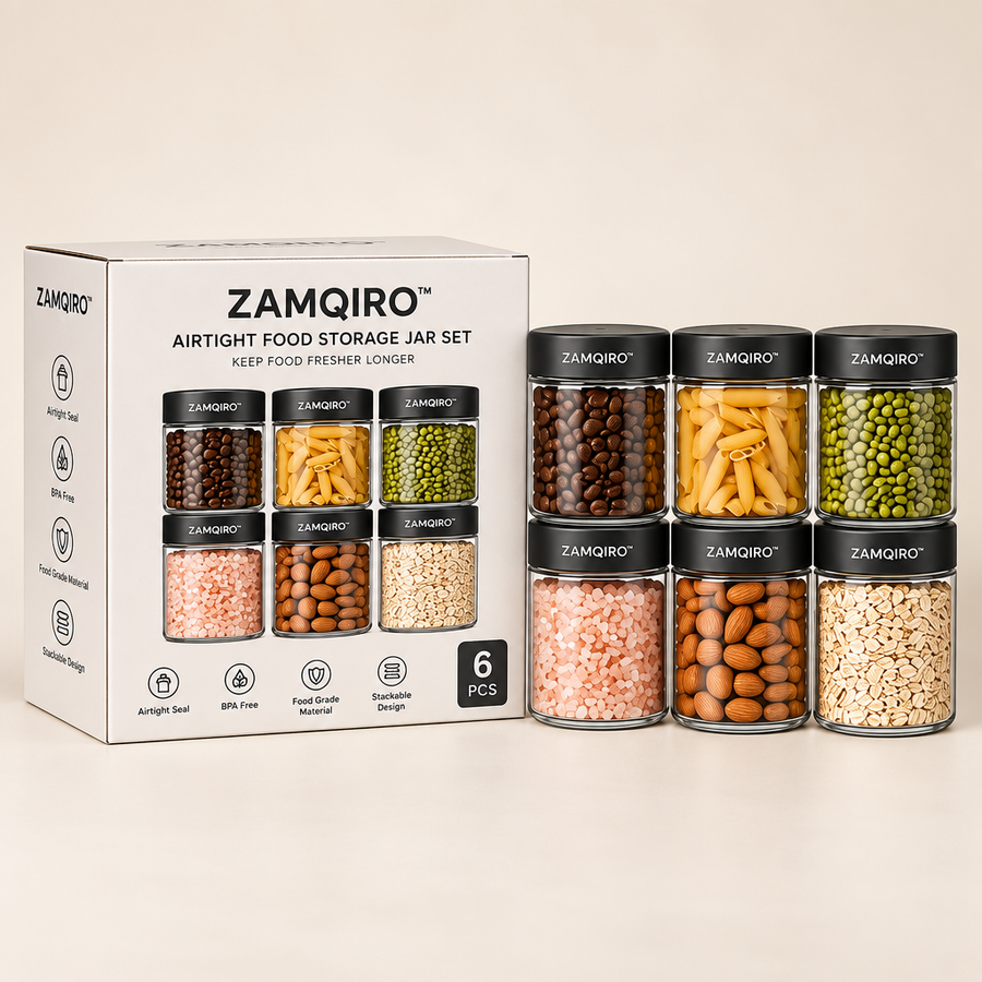 ZAMQIRO™ Airtight Food Storage Jar Set primary image